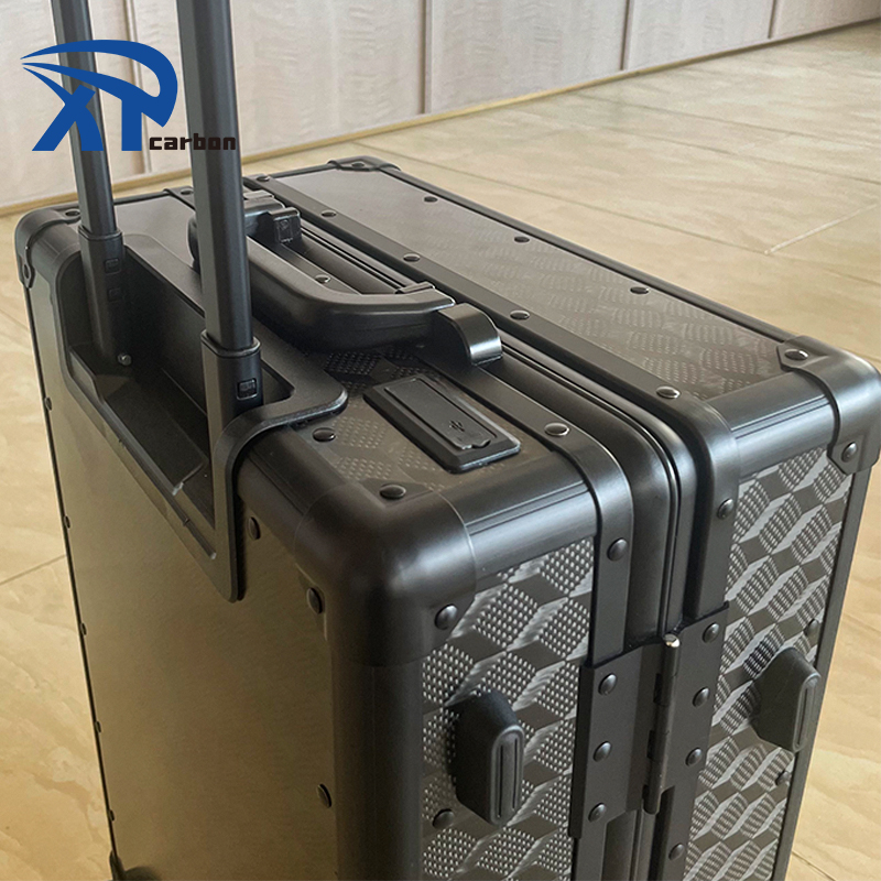Carbon Fiber Jacquard Luggage