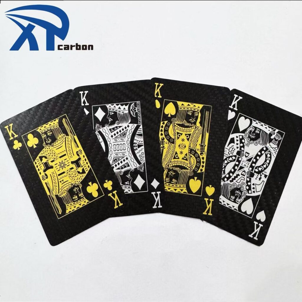 Carbon Fiber Poker Cards