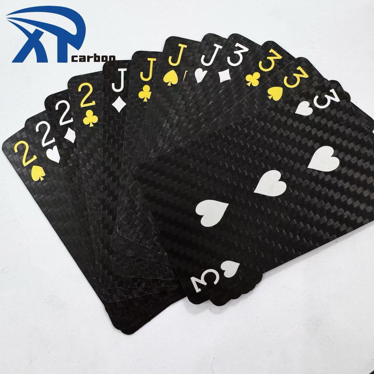 Carbon Fiber Poker Cards