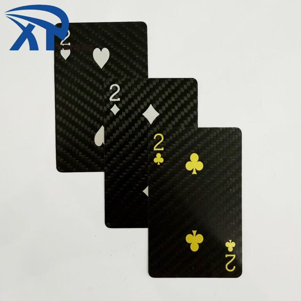 Carbon Fiber Poker Cards